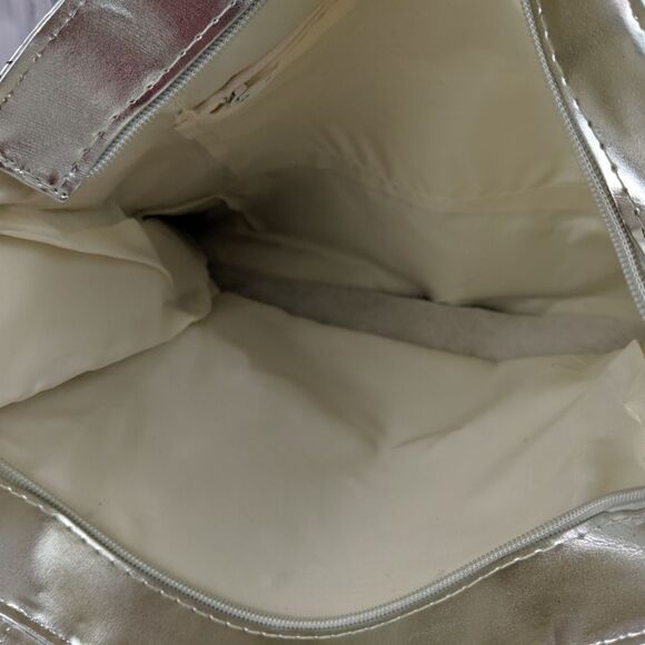 Bella Italia tote purse summer carry beach silver - Picture 6 of 6